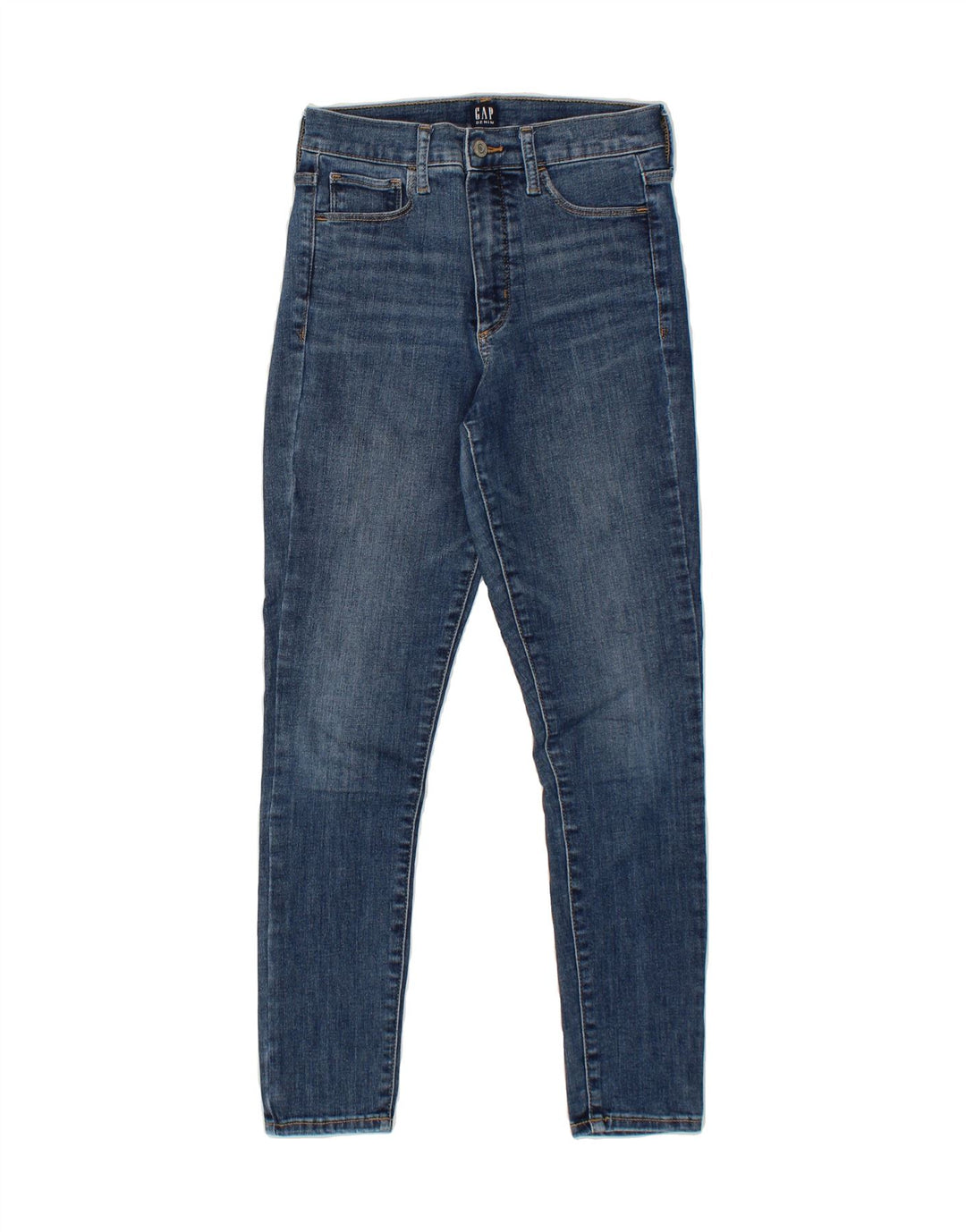 GAP Womens Standard Regular Jegging Jeans W26 L26 Blue Polyester Vintage Gap and Second-Hand Gap from Messina Hembry 