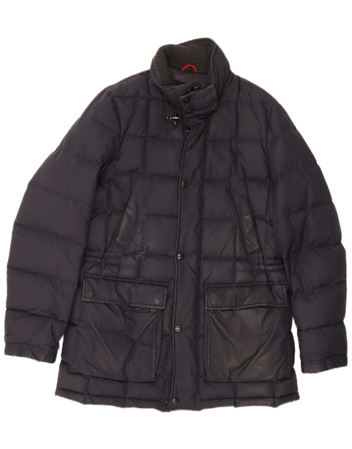 Мужское стеганое пальто Fay UK 42 XL, темно-синий, полиэстер