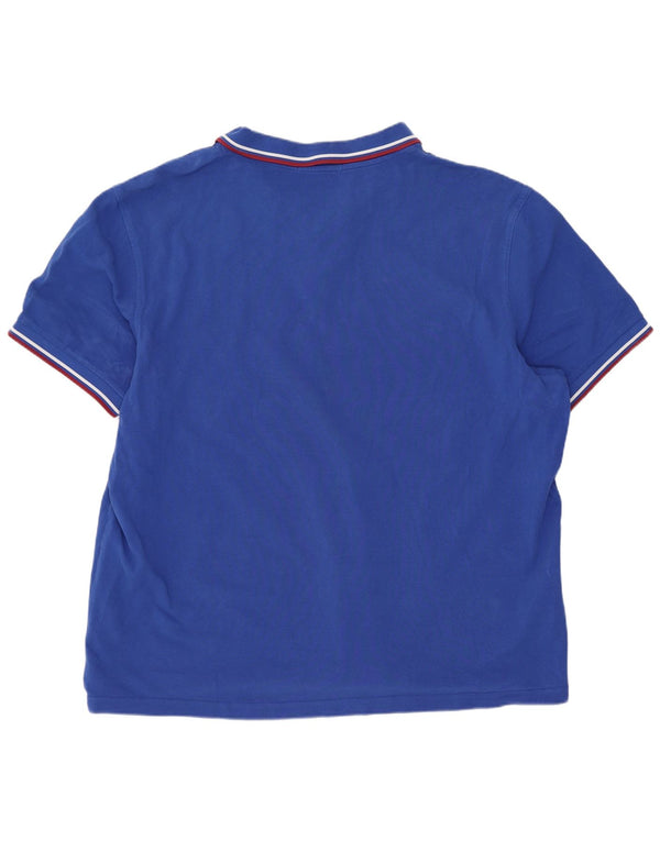 Мужская рубашка-поло Fred Perry 3XL, хлопок в синюю полоску