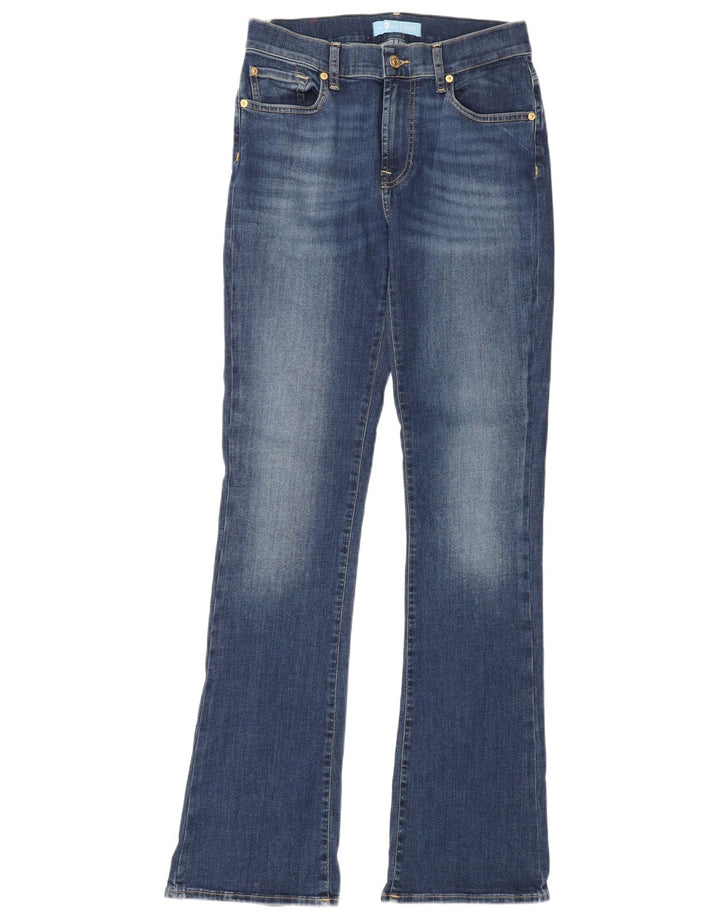 Женские джинсы Bootcut 7 For All Mankind W28 L34, синий хлопок