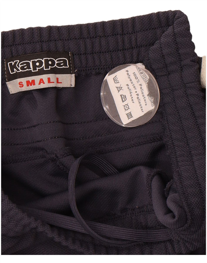 KAPPA Mens Tracksuit Trousers Small  Navy Blue Polyester