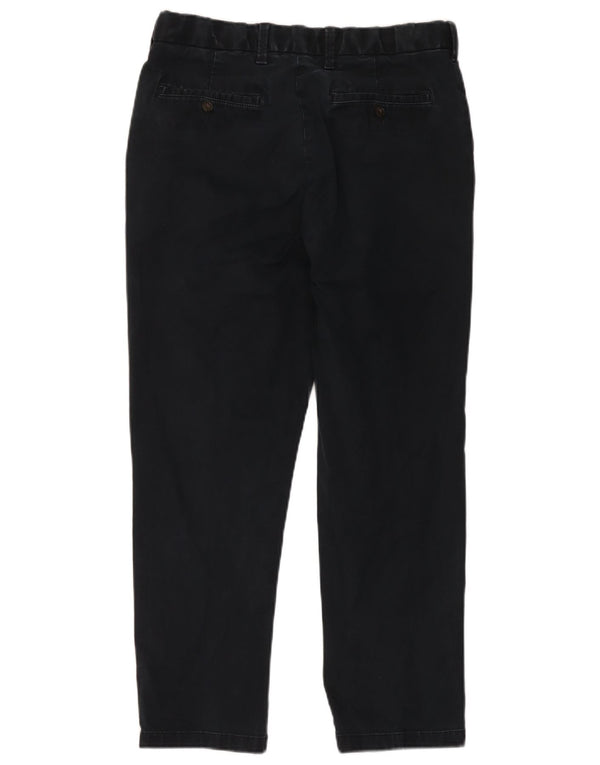 Мужские прямые брюки чинос Marks & Spencer Blue Harbour W34 L29 темно-синие
