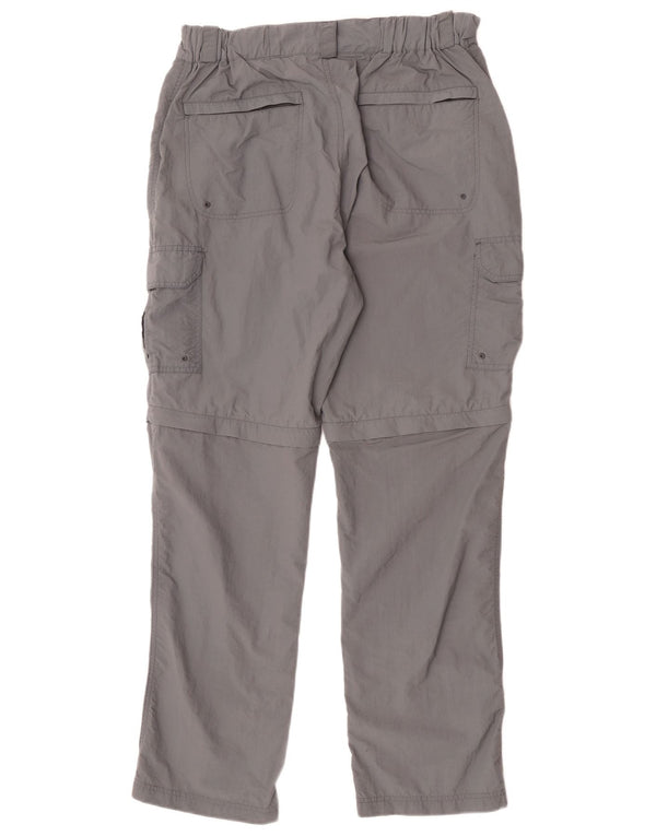 Мужские прямые брюки-карго Mountain Warehouse W34 L31, серый нейлон