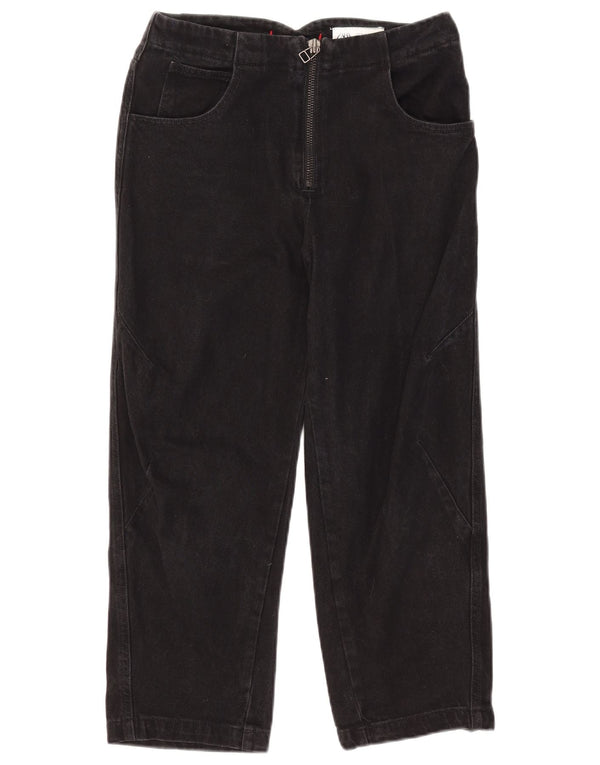 Женские прямые джинсы Zara EU 36 XS W26 L23, черный хлопок