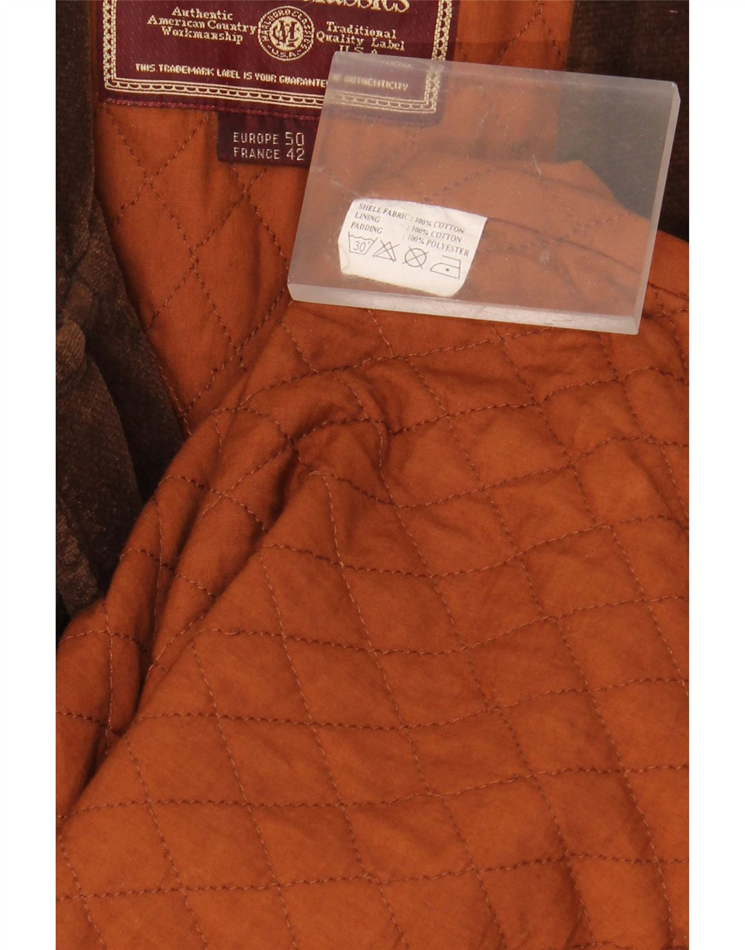 Мужская вельветовая куртка MARLBORO CLASSICS EU 50, большая, коричневая, хлопковая