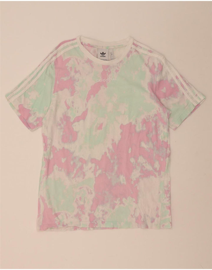 Мужская футболка Adidas Top Medium Multicolored Tie Dye Cotton