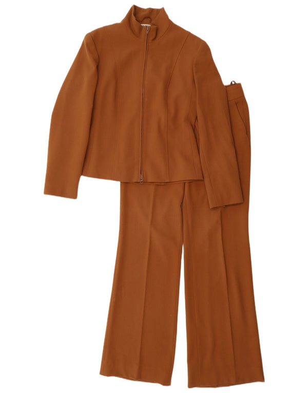 Hirsch Womens 2 Piece Set EU 38 Medium W28 L34  Brown Polyester