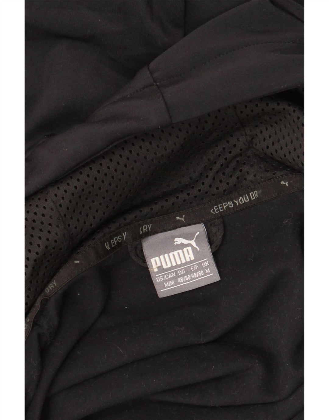 Мужской свитер с капюшоном на молнии PUMA, средний черный