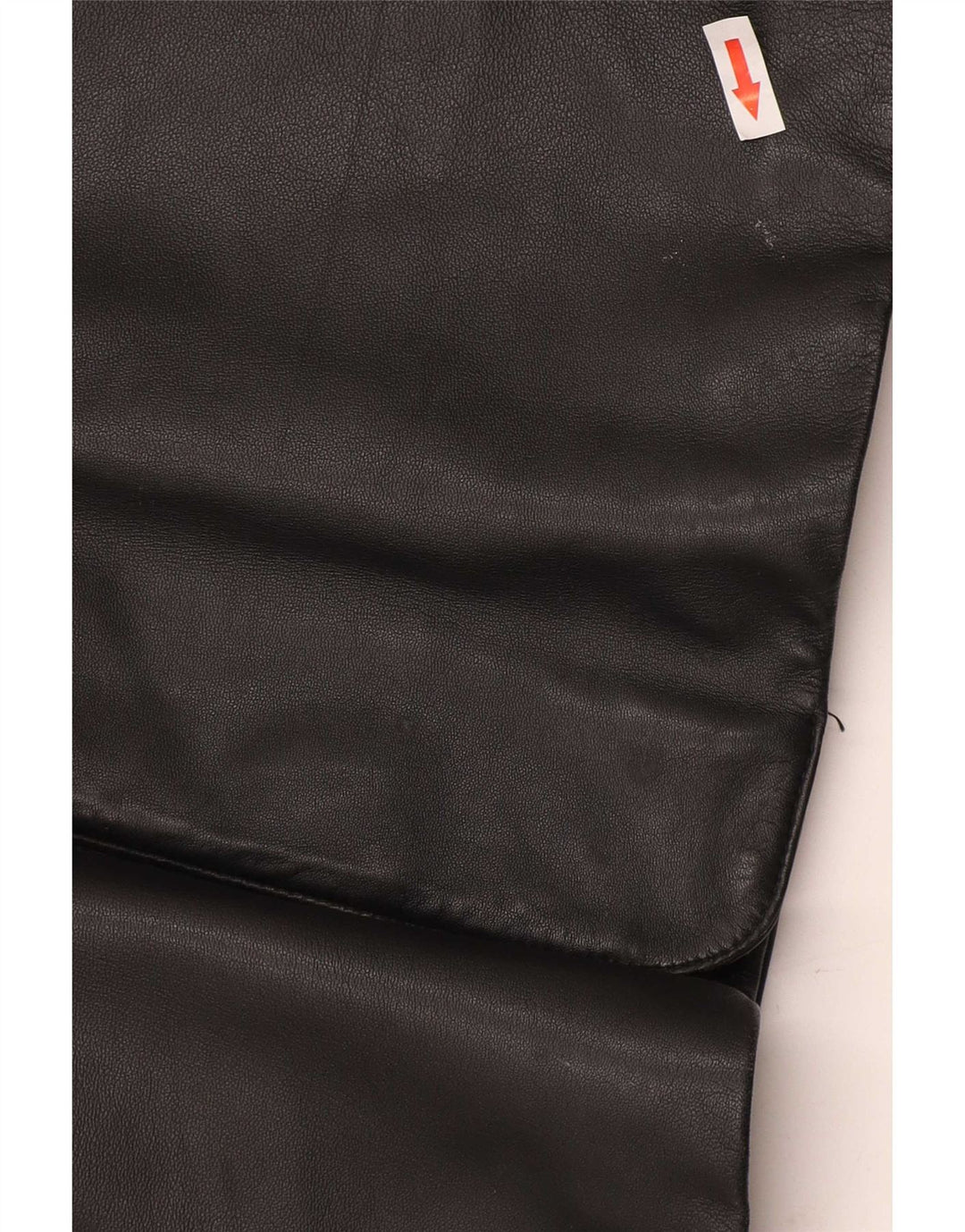 Винтажная мужская кожаная куртка EU 56 XL, черная
