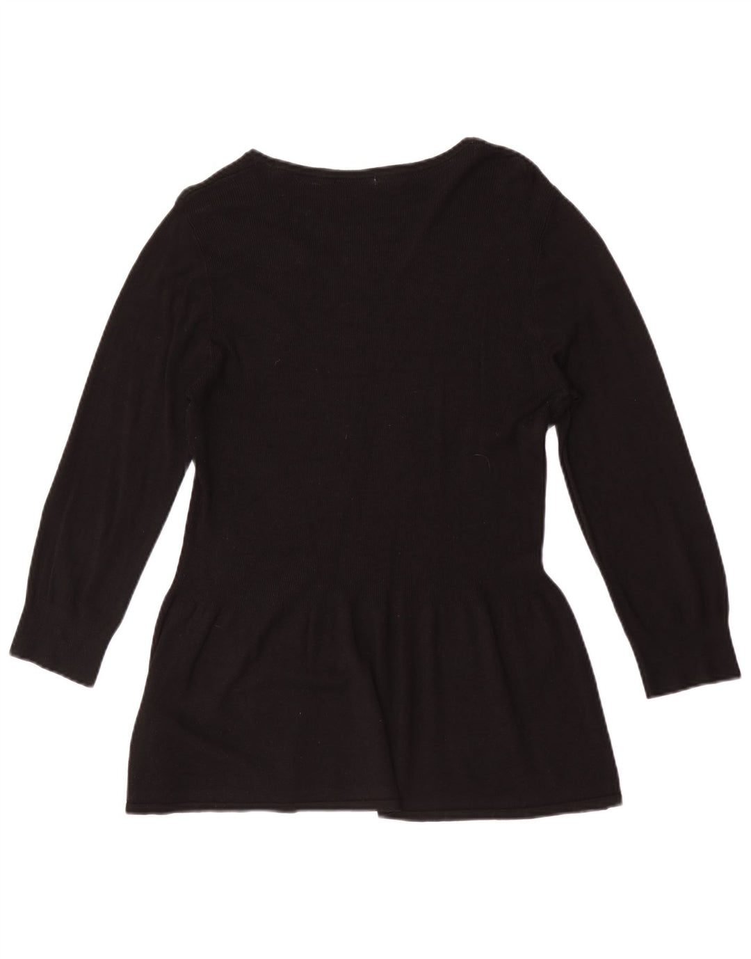 Женская туника с рукавом 3/4 Marks & Spencer UK 14, средний черный, вискоза