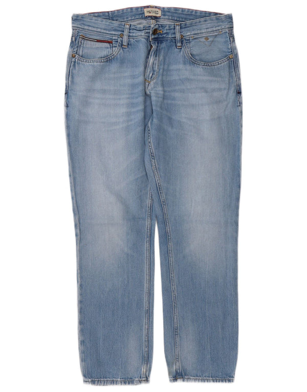 Мужские прямые джинсы Tommy Hilfiger W34 L30 синие