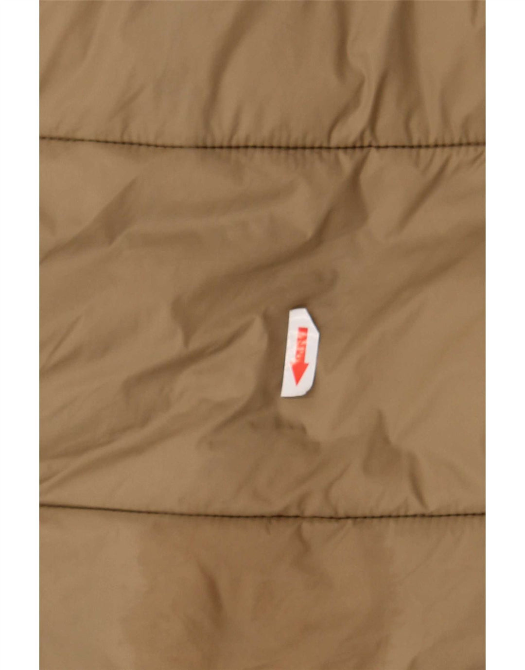 Женская стеганая куртка Zara UK 20 2XL бежевый полиэстер