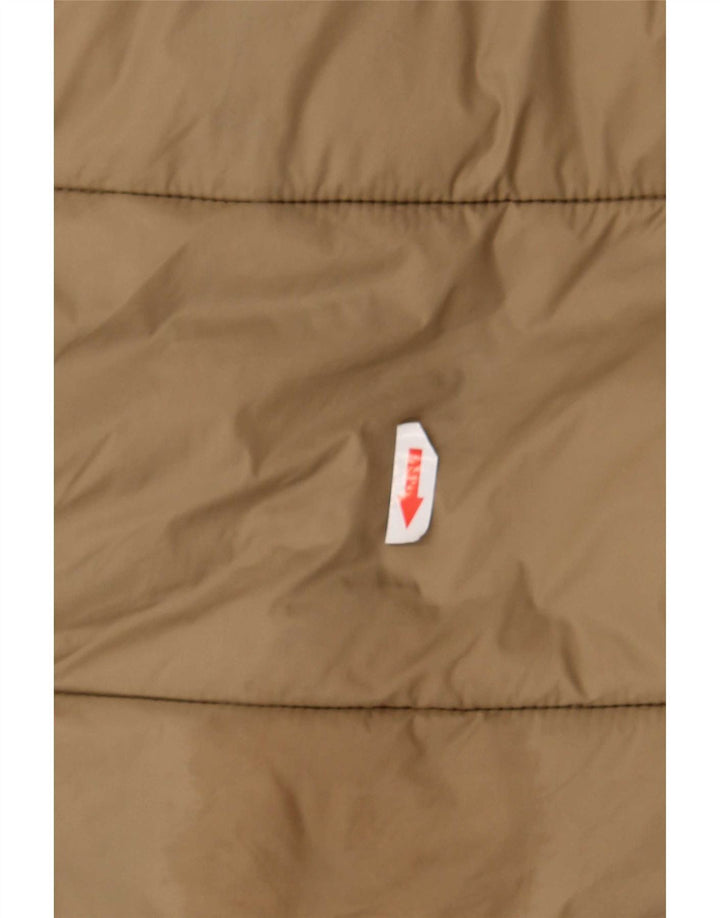 Женская стеганая куртка Zara UK 20 2XL бежевый полиэстер