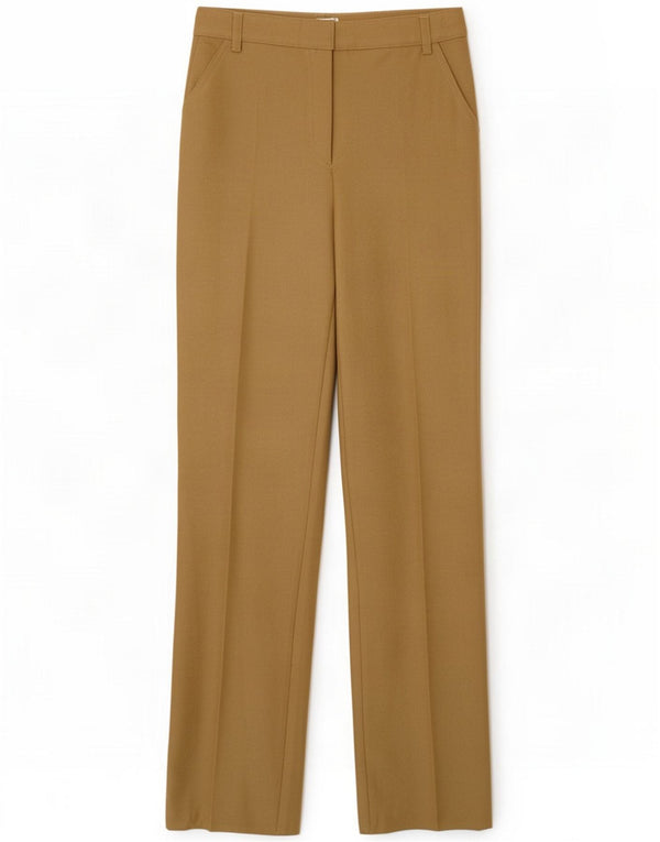 Dolce & Gabbana Womens Straight Chino Trousers IT 42 Medium W28 L32 Beige