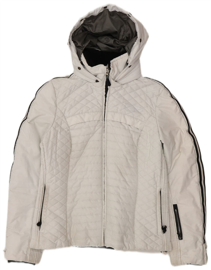Colmar Женская ветровка с капюшоном IT 44 Medium White Sports