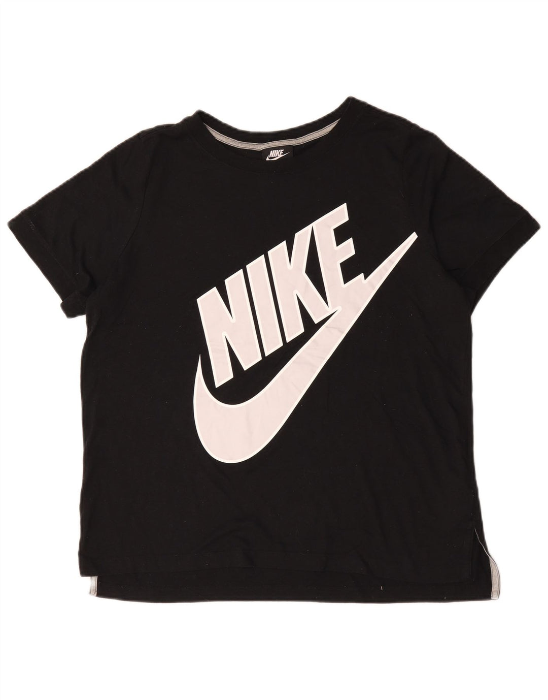 Мужская футболка с рисунком Nike, большой черный хлопок