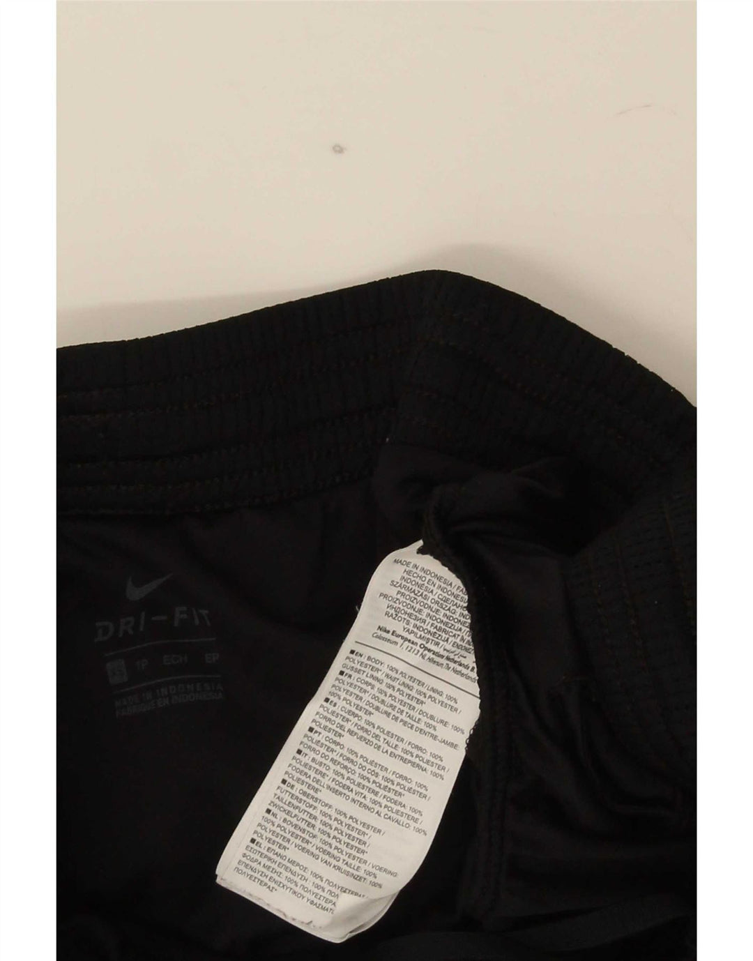 Женские спортивные шорты Nike Regular XS, черный полиэстер