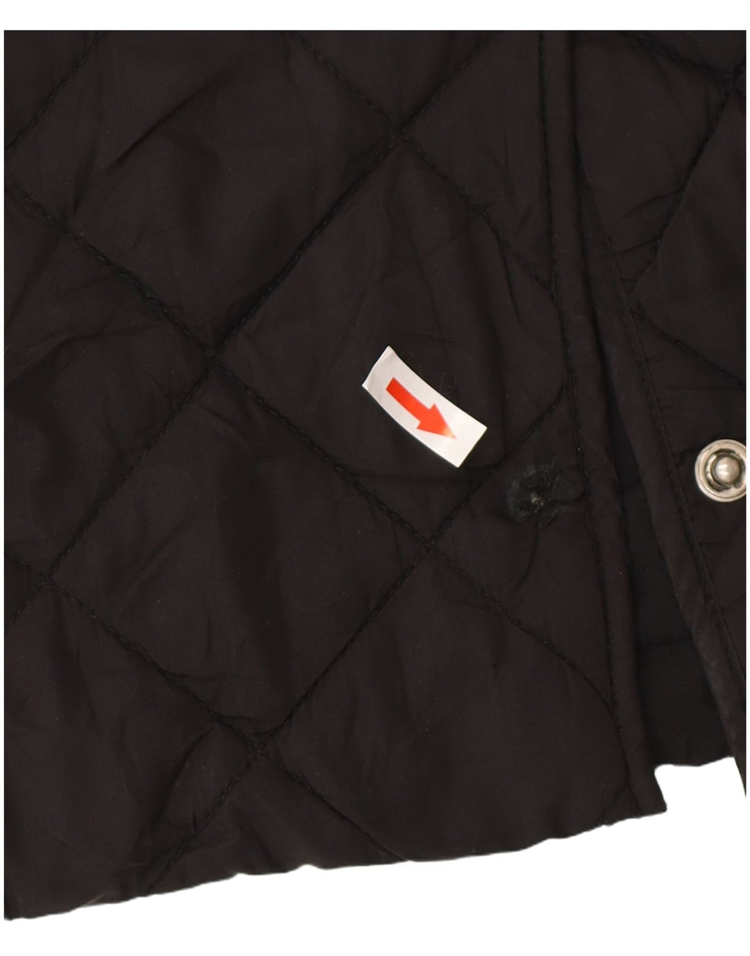 Женское стеганое пальто Zara UK 16, большое черное