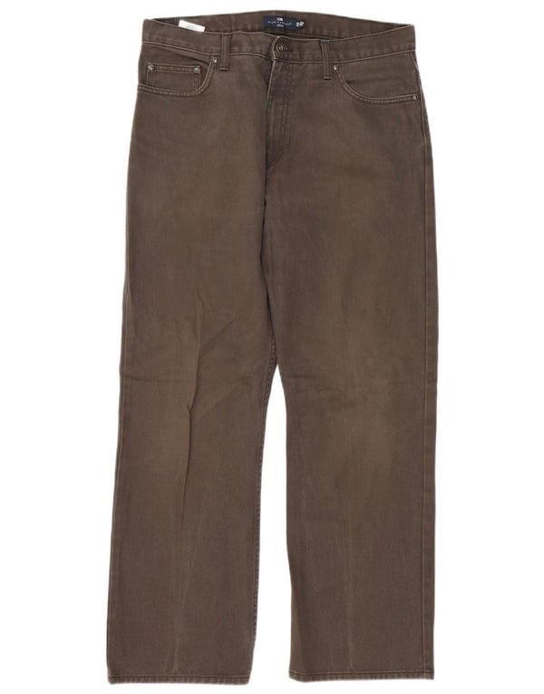 Мужские прямые джинсы Marks & Spencer Blue Harbour W34 L29, серый хлопок