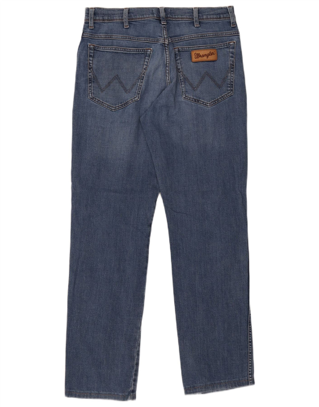Мужские прямые джинсы Wrangler Texas W32 L31, синий хлопок