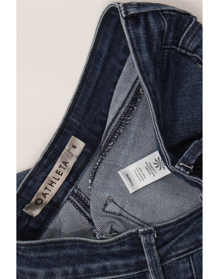 Женские джинсы скинни ATHLETA US 6 Medium W30 L29 Синие, хлопок