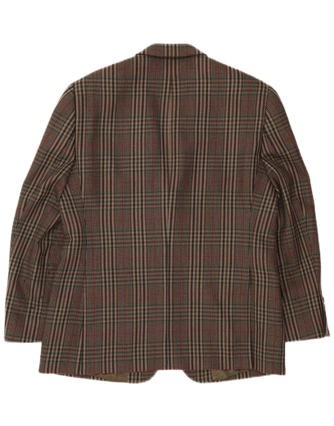 Мужской пиджак MAGEE на 2 пуговицах UK 38, средний хаки, с узором «гусиные лапки»