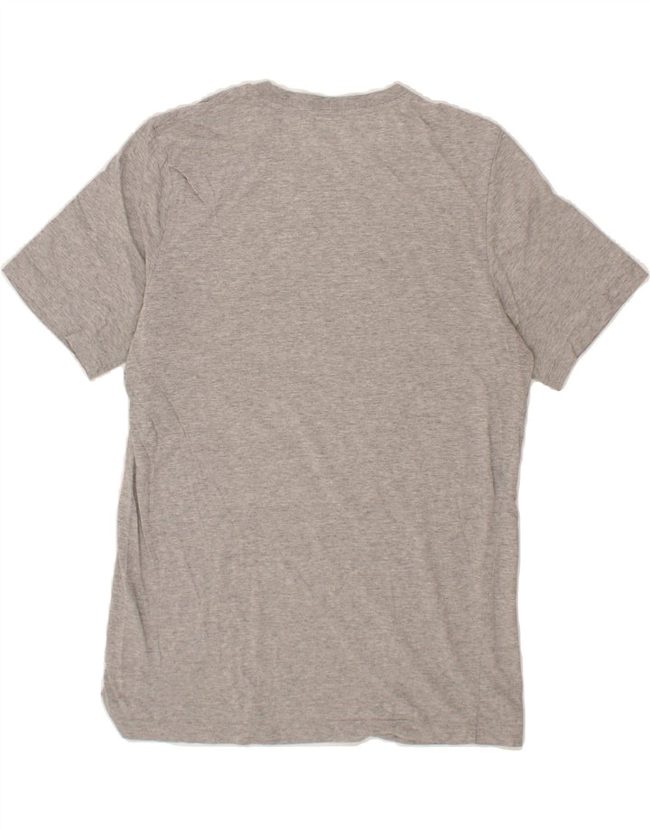 ADIDAS Mens Graphic T-Shirt Top Medium Grey Cotton Vintage Adidas and Second-Hand Adidas from Messina Hembry 