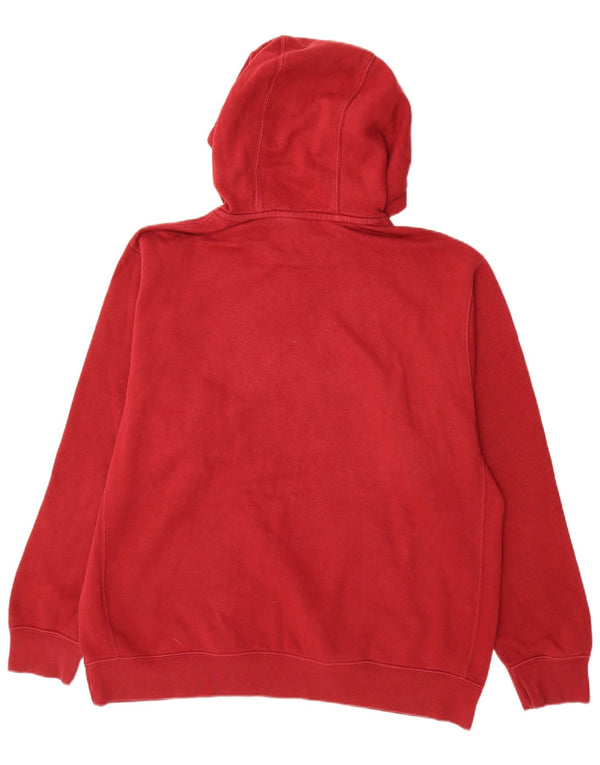 Мужской джемпер с капюшоном NIKE XL, бордовый, хлопок