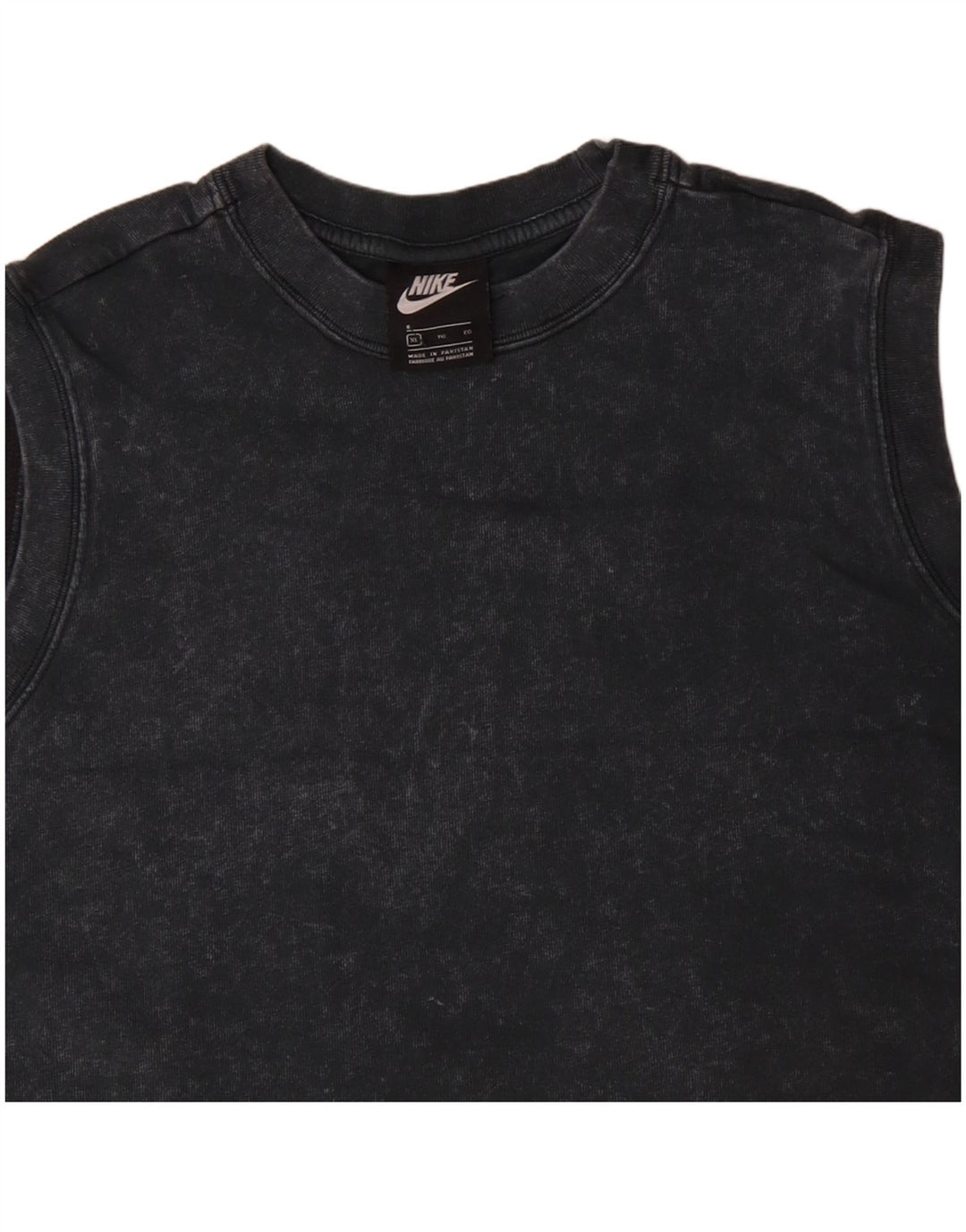 Женский укороченный жилет NIKE UK 18 XL, серый хлопок