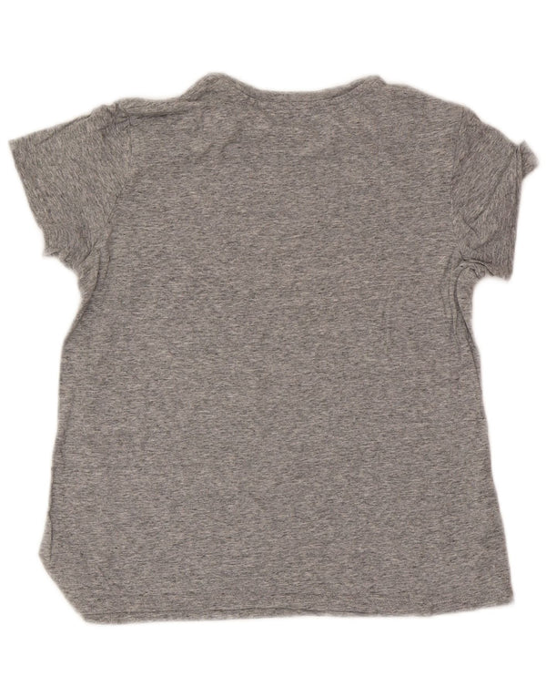 Женская футболка с рисунком Levi's Top UK 10, маленькая, серая, в крапинку