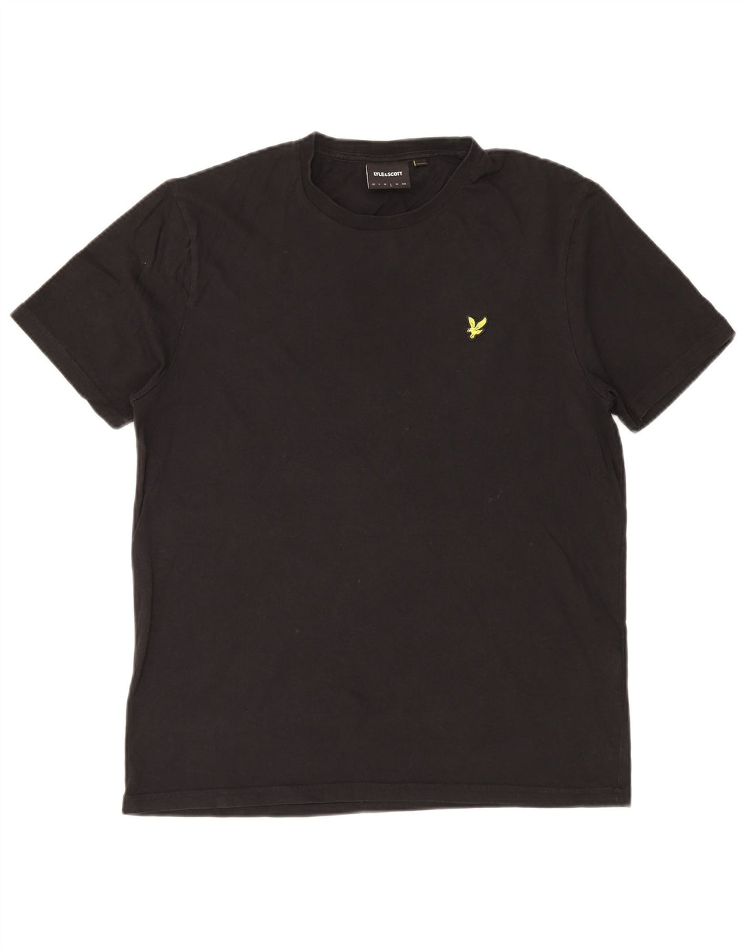 Мужская футболка Lyle & Scott, большой черный хлопок