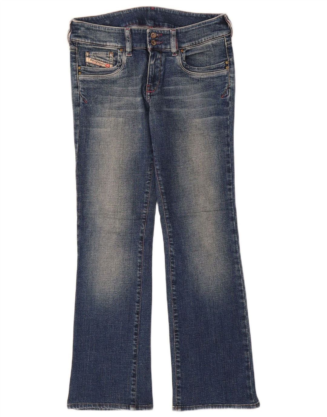 Женские джинсы Diesel Bootcut W30 L29, синие, хлопок