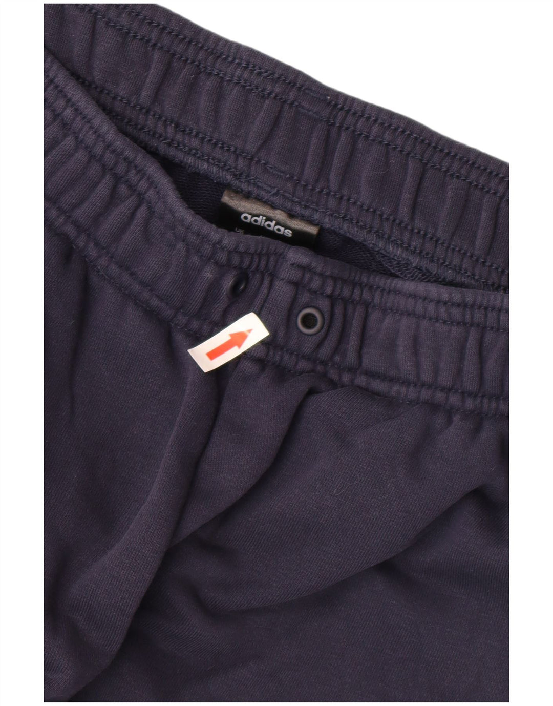 Мужские спортивные брюки Adidas среднего размера, темно-синие, хлопок
