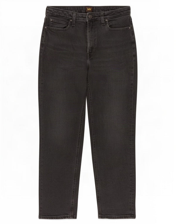 Женские прямые джинсы Lee Carol W32 L26, серый хлопок