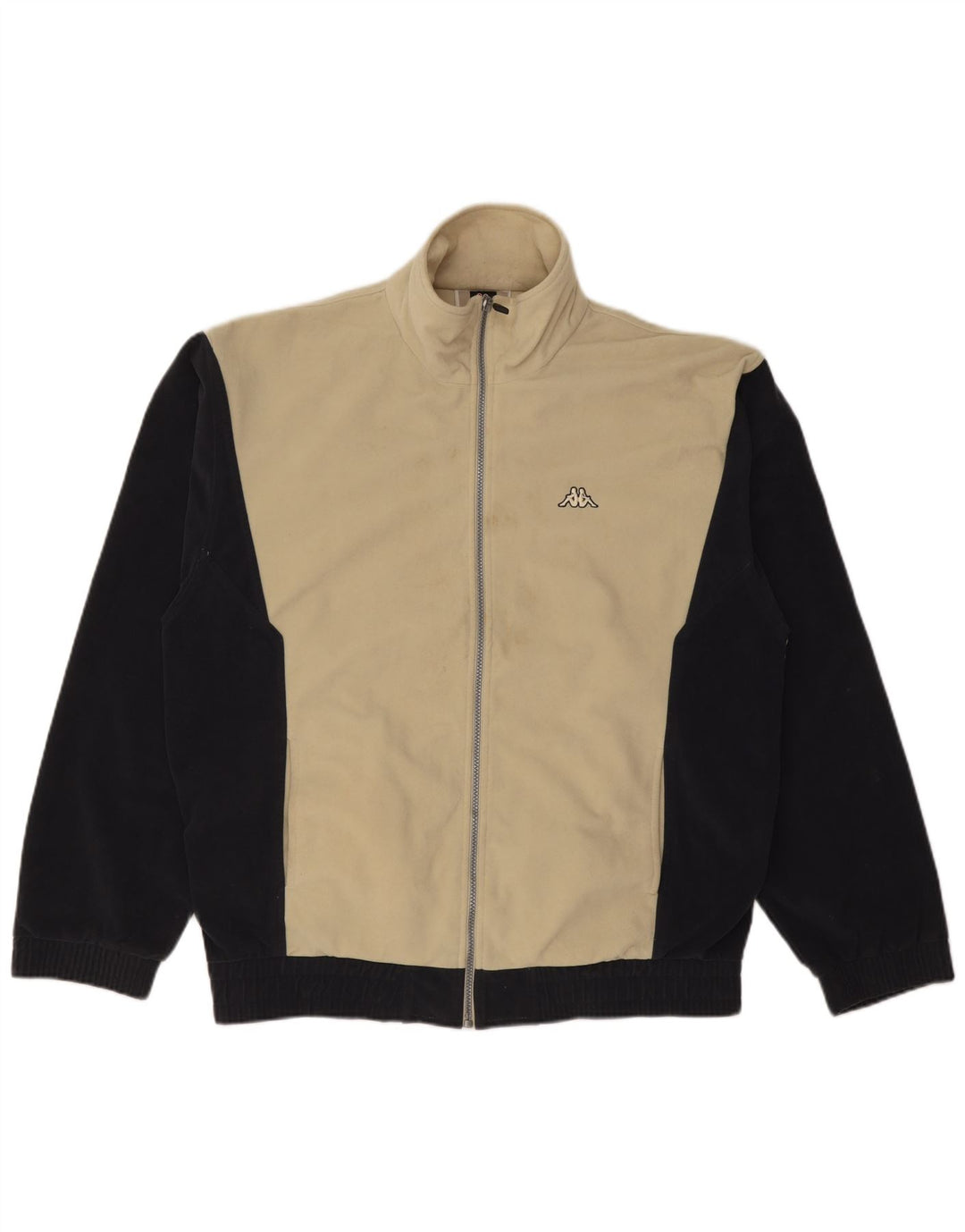 Мужской спортивный костюм KAPPA, большая куртка с белыми цветными блоками