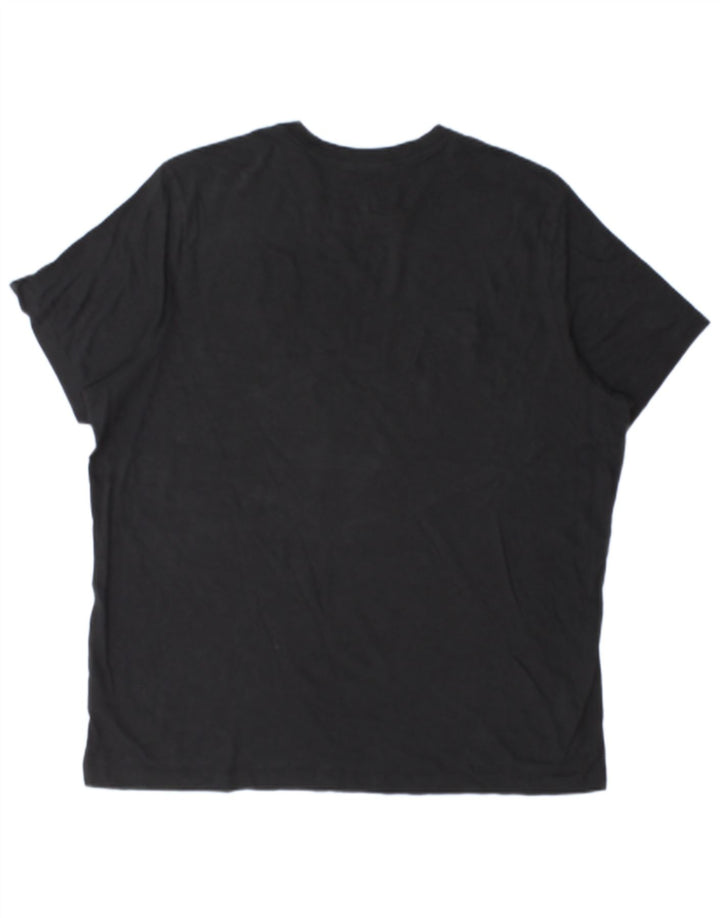 Мужская футболка NIKE 2XL, черный хлопок