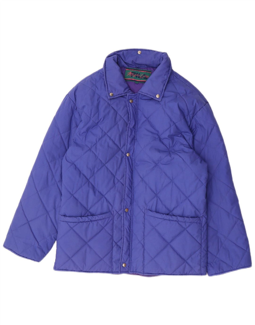 Fila Мужская стеганая куртка IT 50 Большая Синяя
