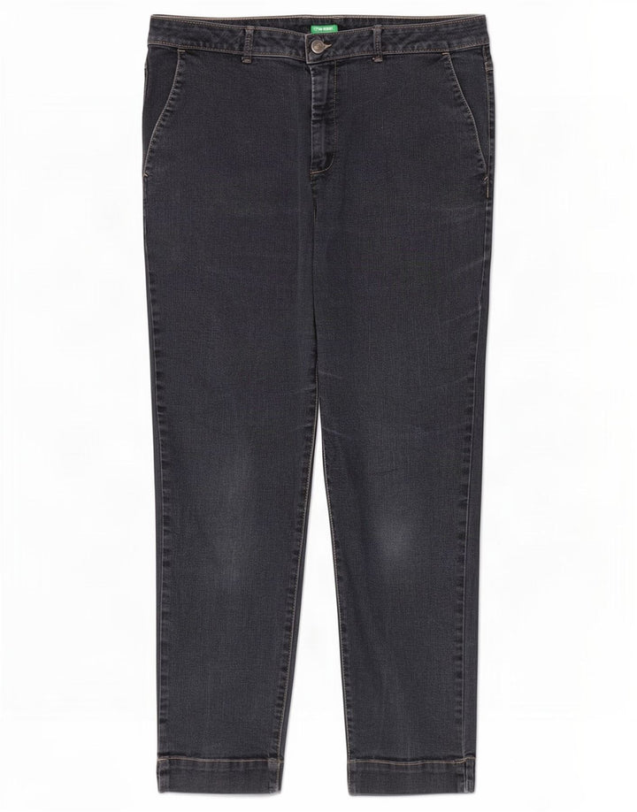 Джинсы мужские узкие Benetton W34 L27 синие