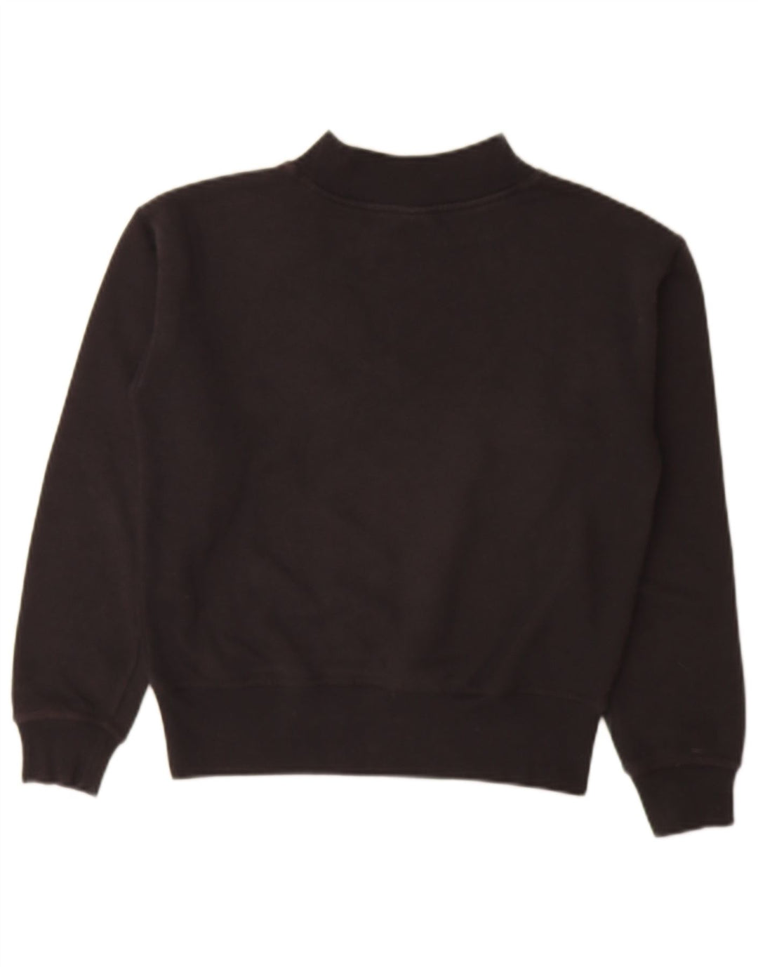 Свитшот с рисунком CHAMPION для девочек, 11–12 лет, большой размер, черный хлопок, хлопок