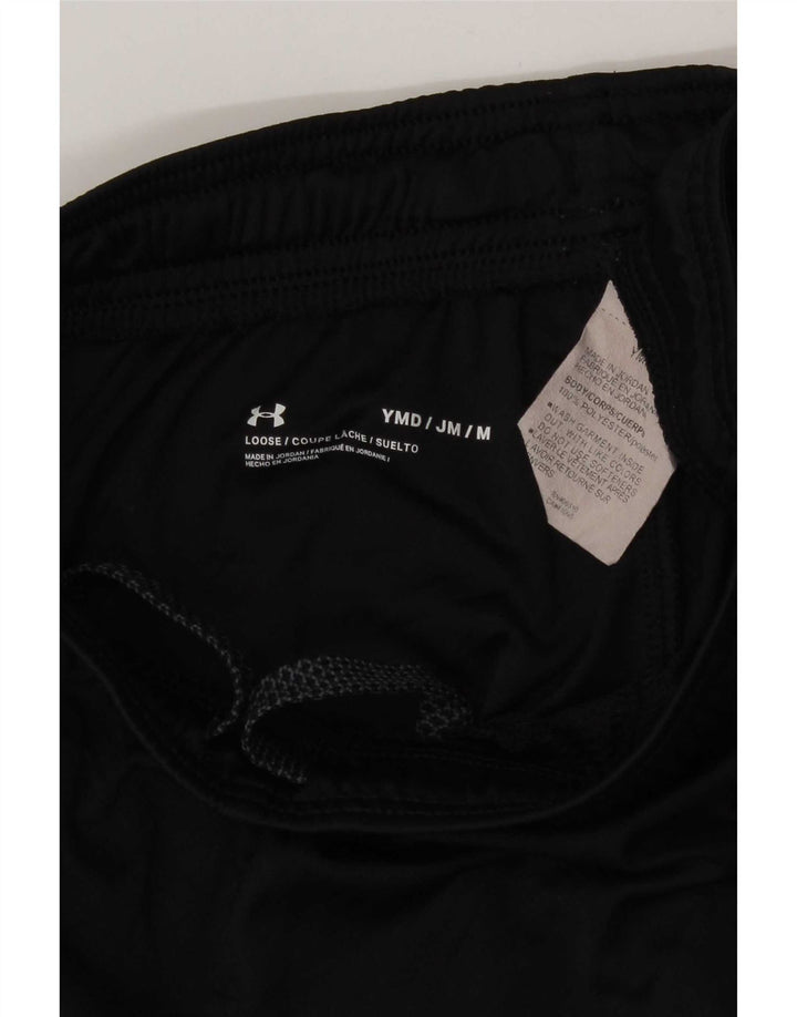 Спортивные шорты с графическим рисунком для мальчиков Under Armour, 9–10 лет, средний черный, полиэстер