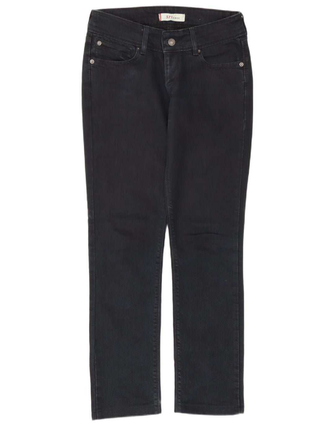 Женские джинсы Levi's Slim 571 W26 L28 Темно-синие