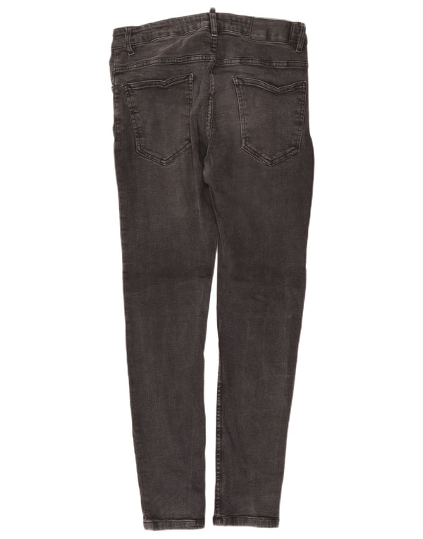 Мужские джинсы скинни Zara EU 44, большие W34 L30, серые