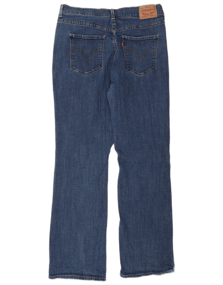 Женские классические джинсы Bootcut Levi's, размер США 10, большие размеры W30 L30, синий хлопок