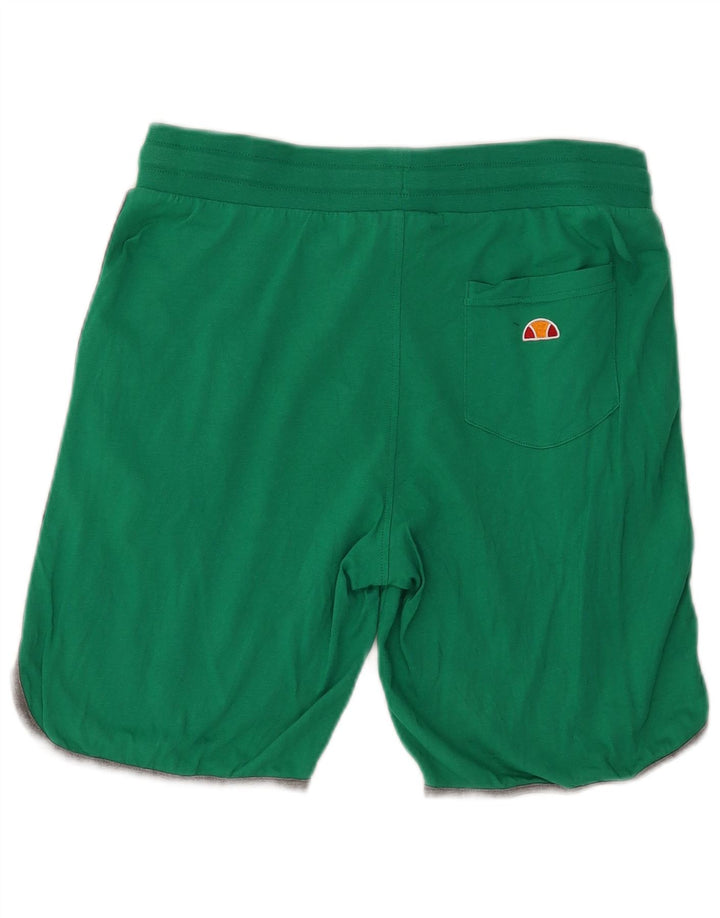 Женские спортивные шорты с рисунком Ellesse UK 14, средний зеленый цвет