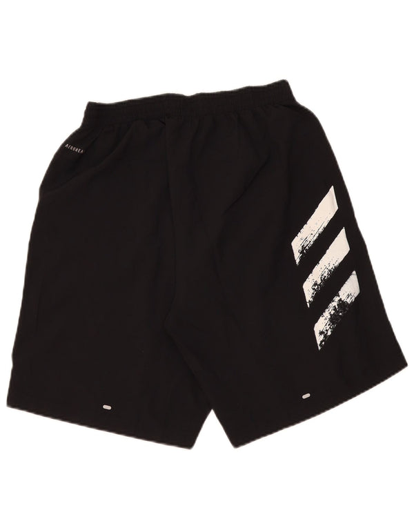 Мужские спортивные шорты Adidas Aeroready с графикой, средние черные