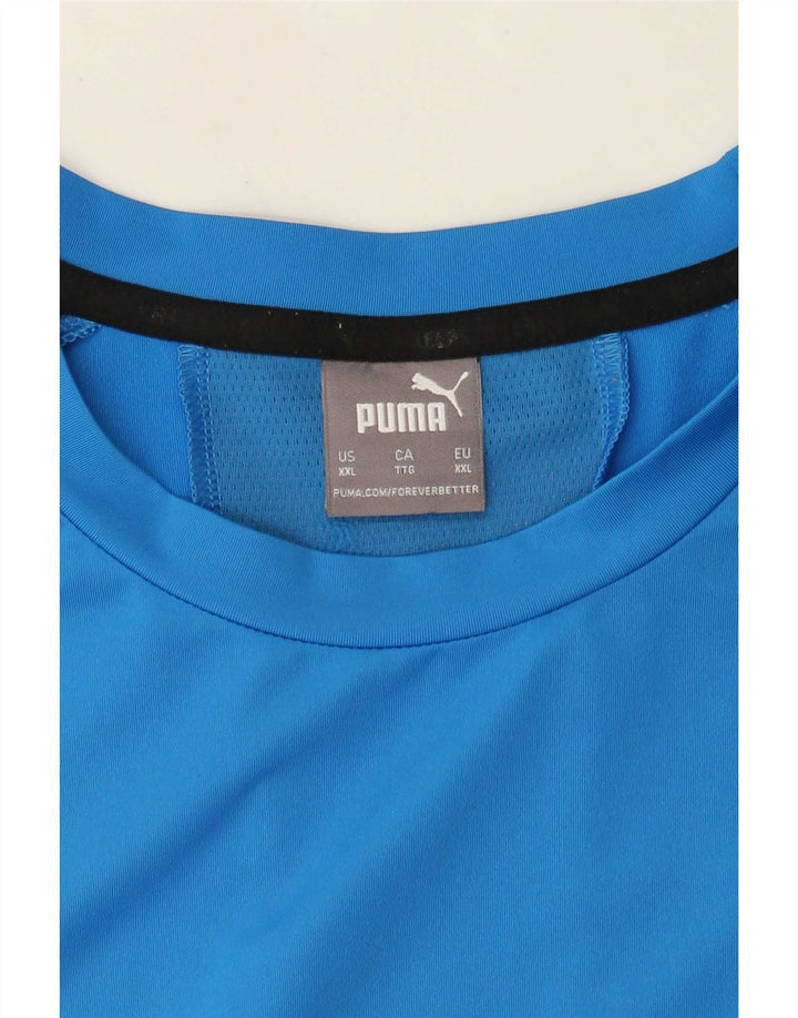Мужская футболка Puma Top 2XL синяя