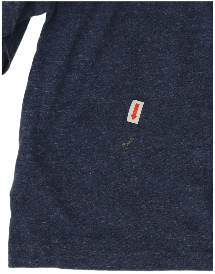 Мужская футболка POLO RALPH LAUREN, средний темно-синий хлопок