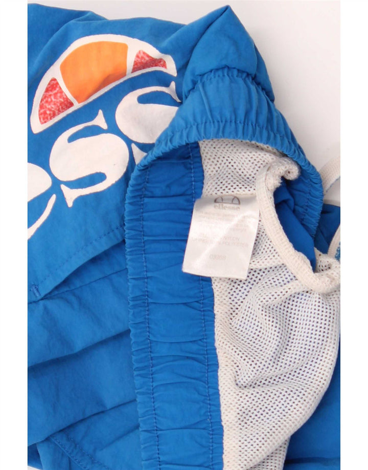 Мужские шорты для плавания Ellesse с рисунком, маленькие синие, нейлон