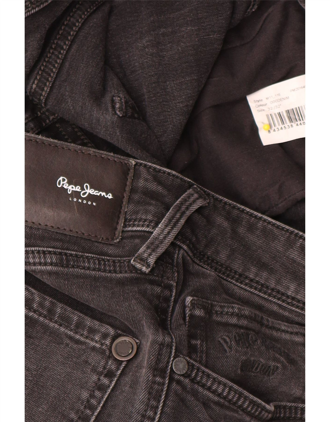 PEPE Jeans Мужские джинсы скинни W32 L32 Серые