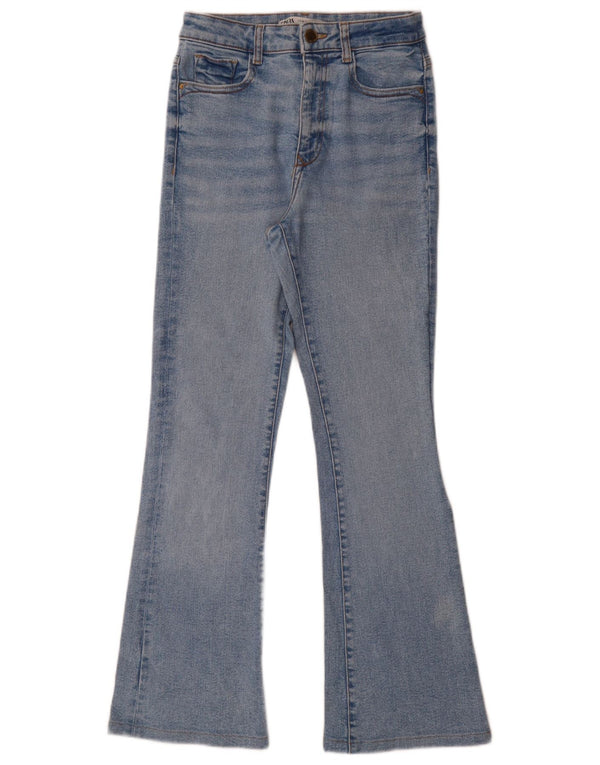 Женские расклешенные джинсы Zara EU 36 XS W27 L29 синие